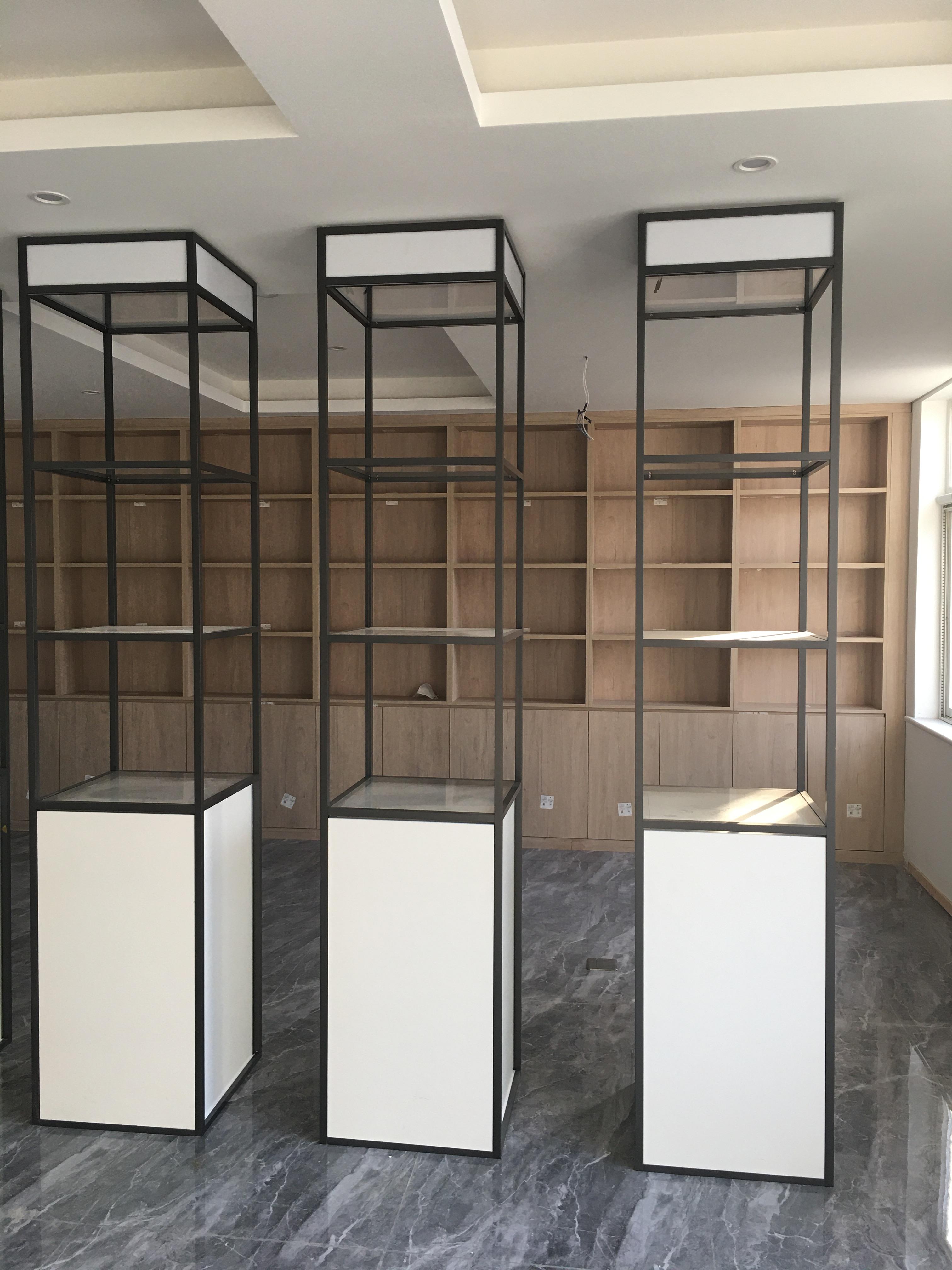 抗指纹不锈钢展示柜